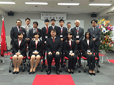 2016年度オーエスグループ合同入社式