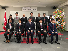 2018年度オーエスグループ合同入社式