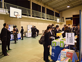 企業ブースの様子